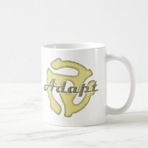 Vinylaufzeichnung 45 kaffeetasse