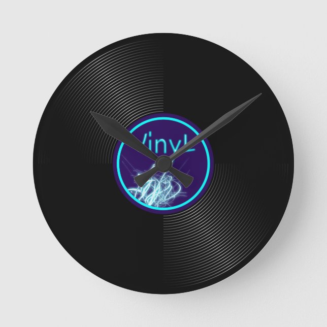 Vinylaufzeichnung LP-Album 33 Runde Wanduhr (Vorderseite)