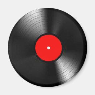 "Vinylaufzeichnungs" Geschenke und -produkte Magnet