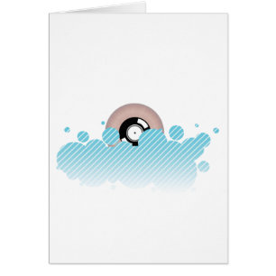 Vinylaufzeichnungs-Wolke - DJ-Disc-Jockey-Musik