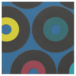 VINYLblau Stoff