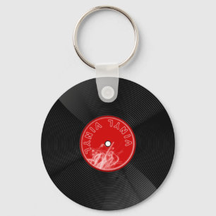 VinylDisc-Aufzeichnungs-Schlüsselanhänger Schlüsselanhänger