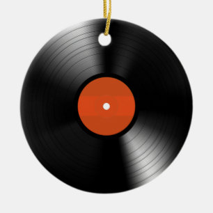 Vinyle Record Keramikornament