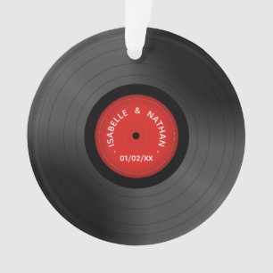 Vinyle romantique d'amants