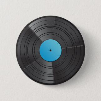 Vinylknopf-Blau Button