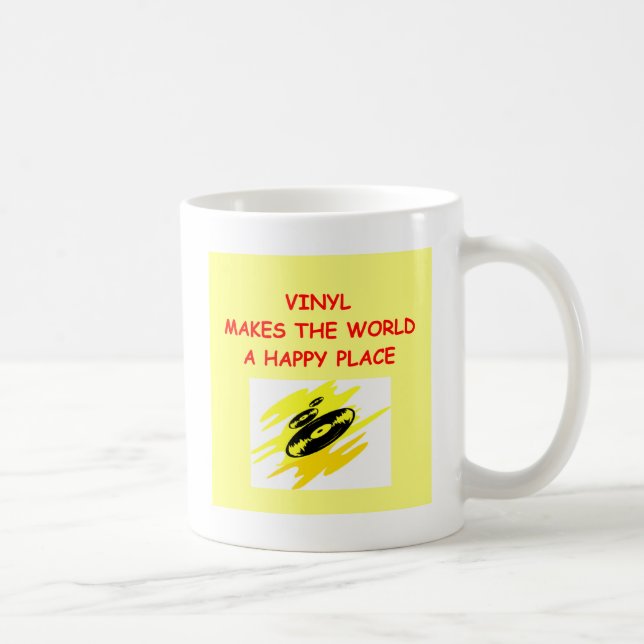 VinylPlatten Kaffeetasse (Rechts)
