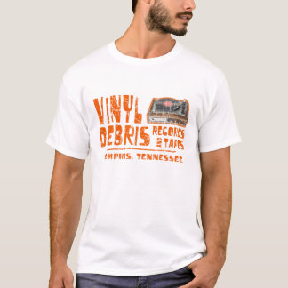 Vinylrückstand-Platten T-Shirt