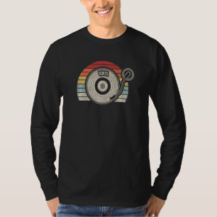 Vinyls LP Record Vintag Retro Vinyl Record Premiu T-Shirt