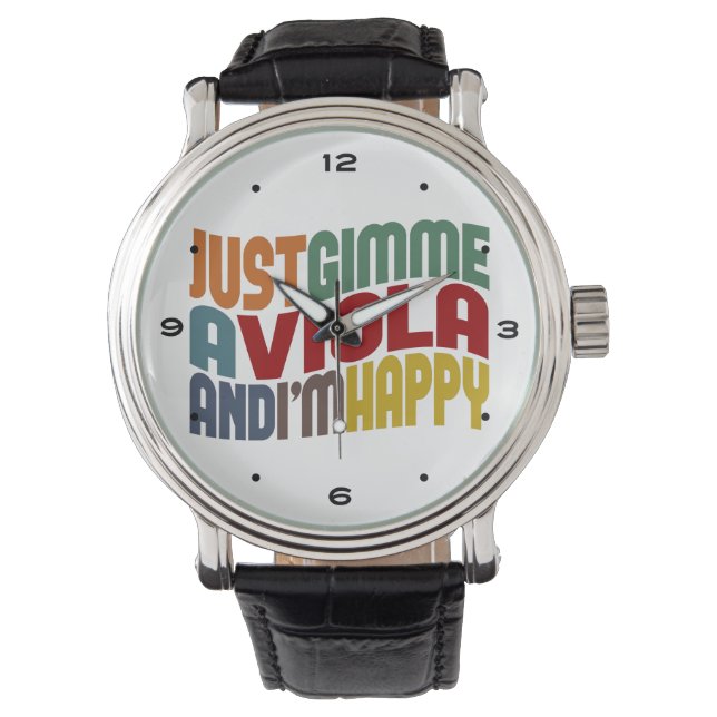 Viola Armbanduhr (Vorderseite)