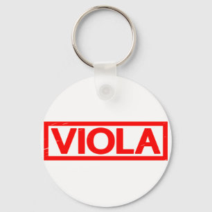 Viola Briefmarke Schlüsselanhänger