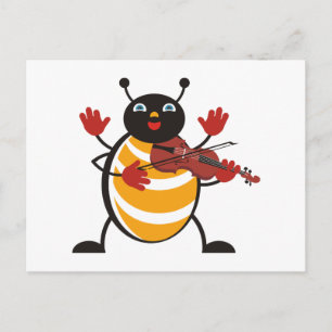 Viola Bug Postkarte