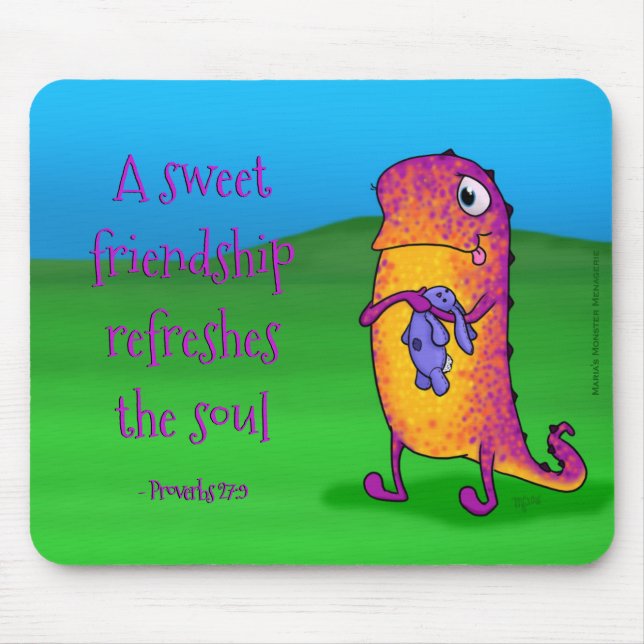 Viola das Monster, w/quote mousepad (Vorne)