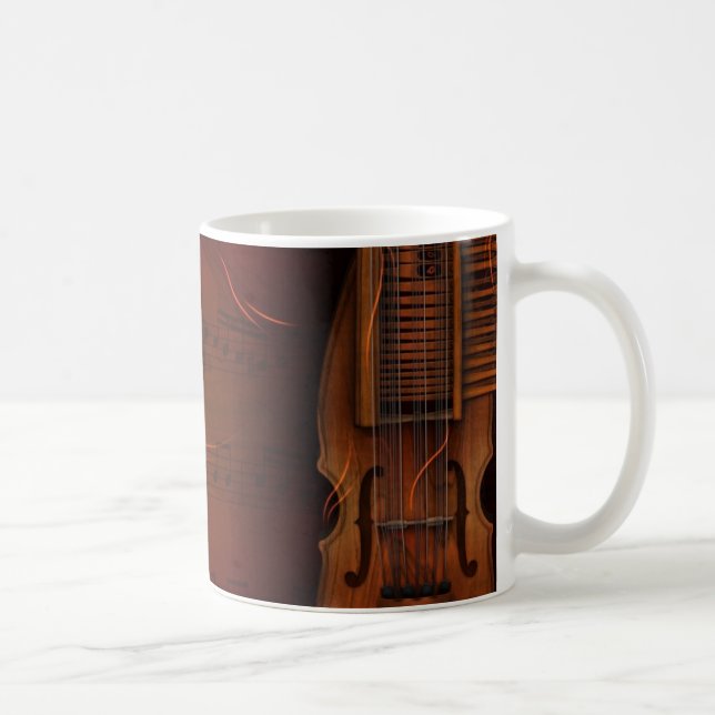 Viola De Teclas (Nyckelharpa) Kaffeetasse (Rechts)