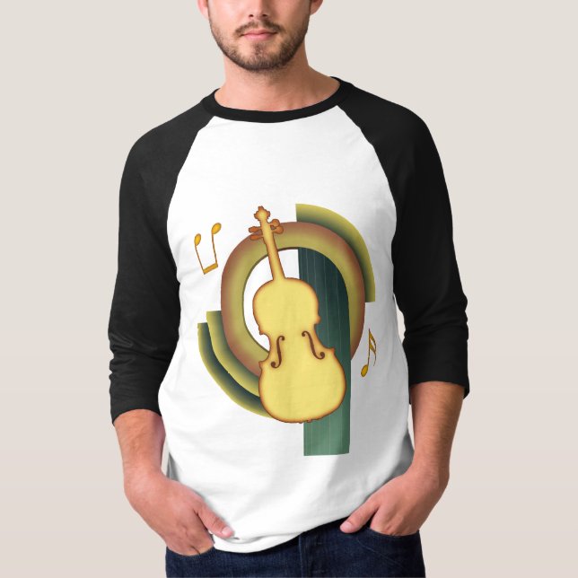 Viola Deco1 T-Shirt (Vorderseite)