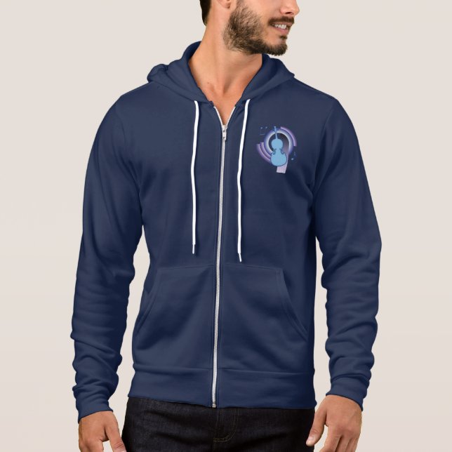 Viola Deco2 Hoodie (Vorderseite)