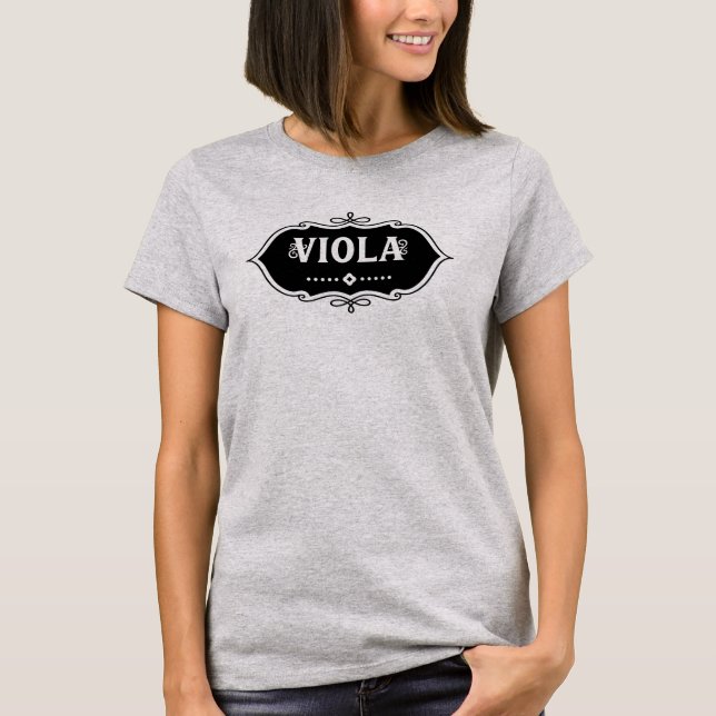 Viola Emblem T-Shirt (Vorderseite)