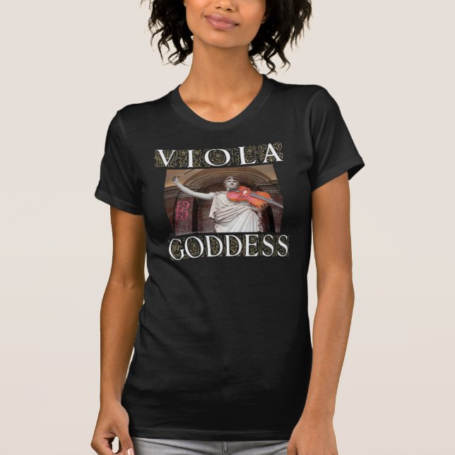 Viola-Göttin T-Shirt (Vorderseite)