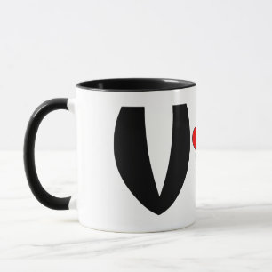 Viola Kleines Herz Tasse