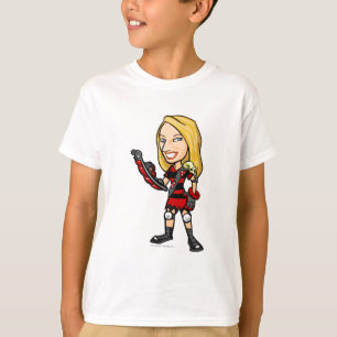 Viola Krawk Insel-Personal-Spieler T-Shirt