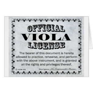 Viola License