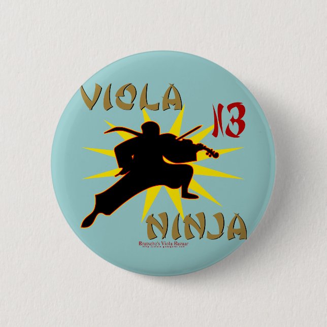 Viola Ninja Button (Vorderseite)