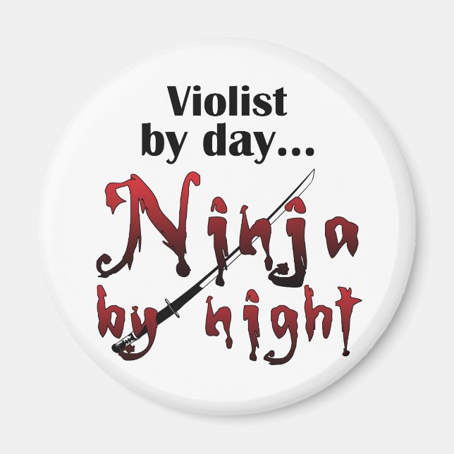 Viola Ninja Magnet (Vorne)