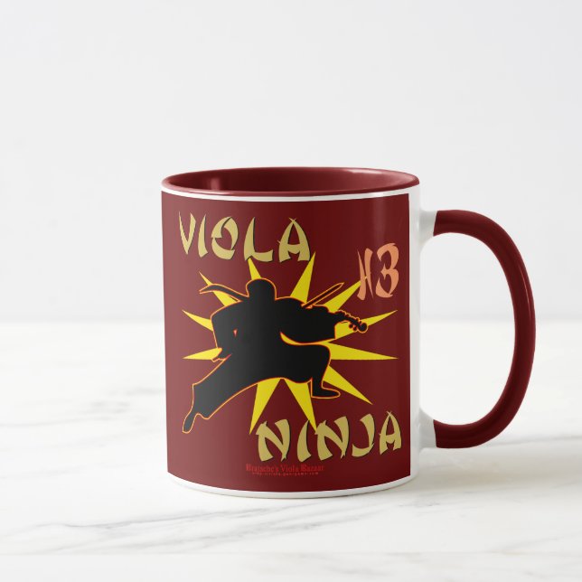 Viola Ninja Tasse (Rechts)
