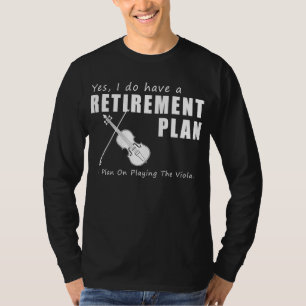 Viola-nt-Rentenmelodies: Funny T - Shirt Design