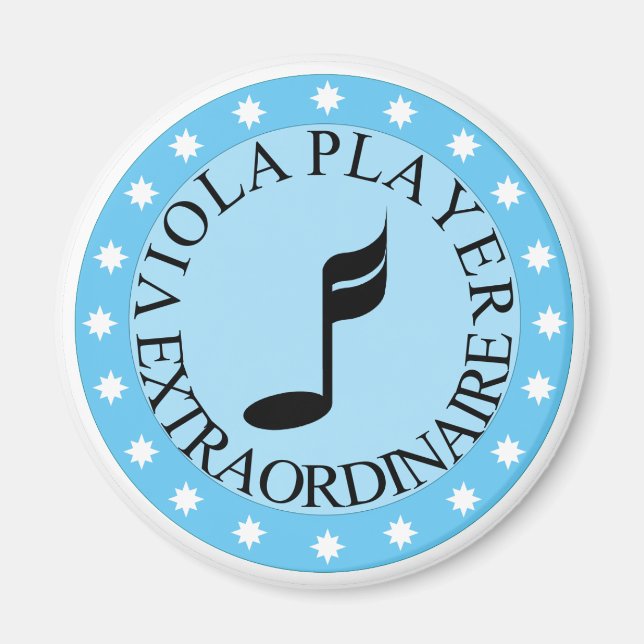 Viola Player Extraordinaire Magnet (Vorne)
