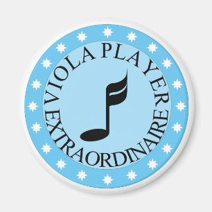 Viola Player Magnet