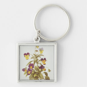 Viola Tricolour Schlüsselanhänger