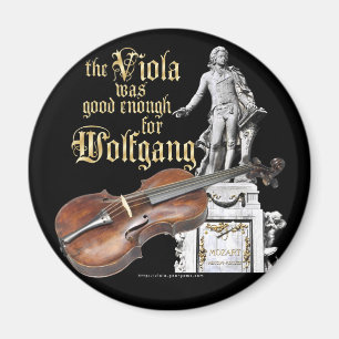 Viola u. Mozart Magnet