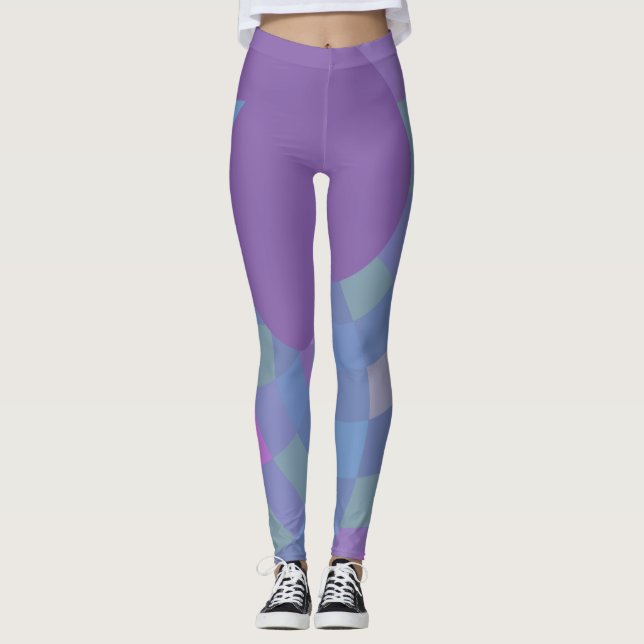Viola Violet Leggings (Vorderseite)