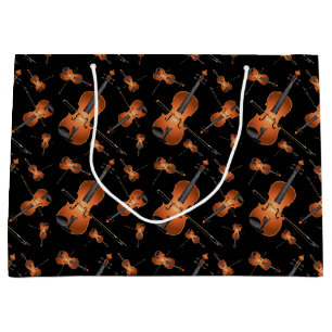 Viola Violin Musicien Musique Enseignant Grand Sac