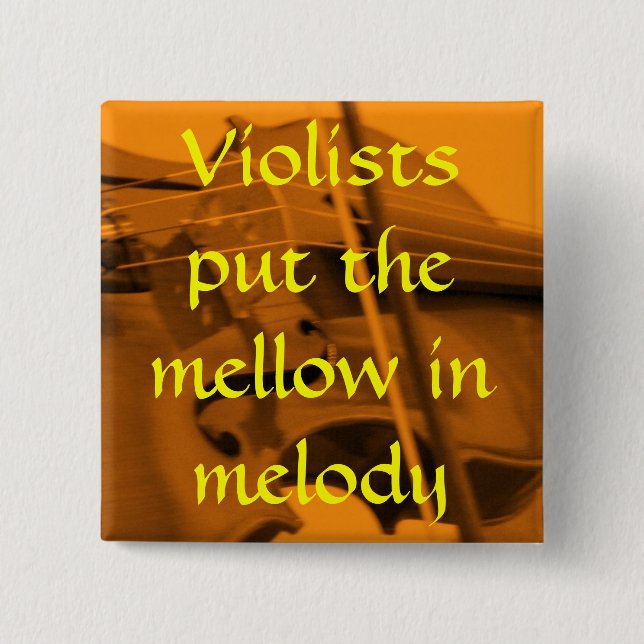 Violaorange, Violists setzte das m… - Besonders Button (Vorderseite)