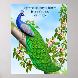 Violence Surviers Nature Affiche inspirante
