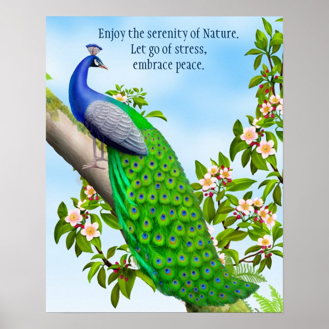 Violence Surviers Nature Affiche inspirante (Devant)