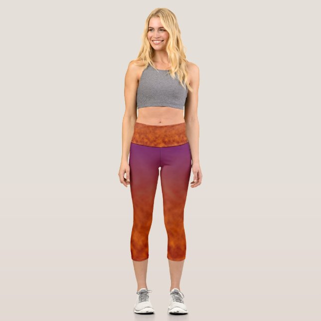 Violet Ashfall Capri Leggings (Vorderseite)