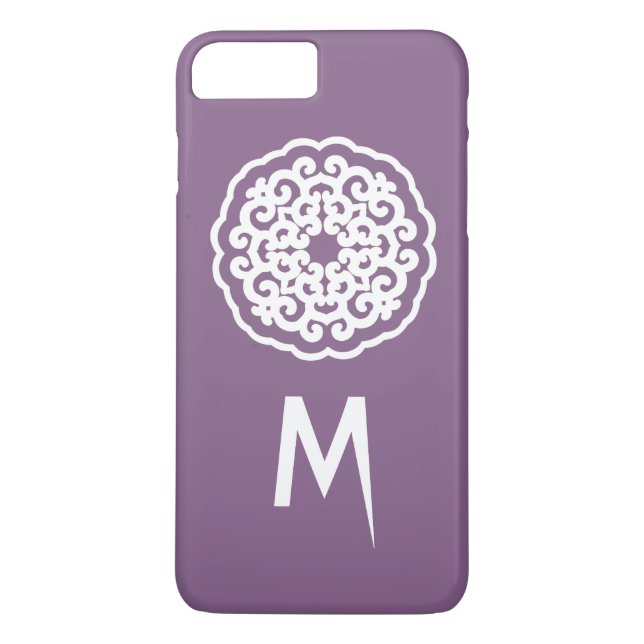 Violet Asian Moods Mandalla Case-Mate iPhone Hülle (Rückseite)