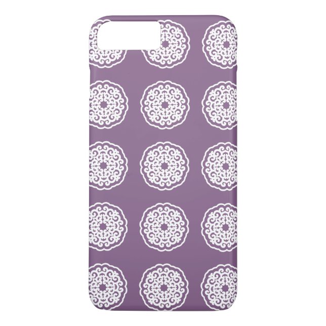 Violet Asian Moods Mandalla Case-Mate iPhone Hülle (Rückseite)