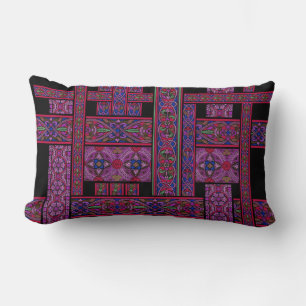 Violet Aurora Coussin en verre verni