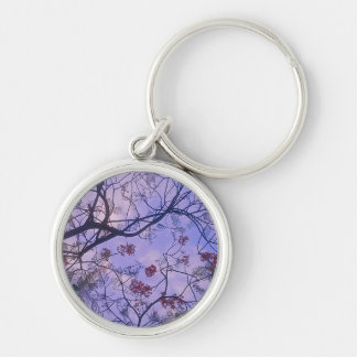 Violet Blossom Sky – Ästhetisches Schlüsselanhänge Schlüsselanhänger