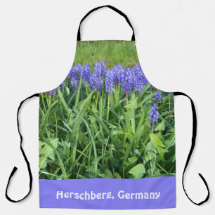 Violet Bluebells Fotografy - Herschberg, Deutschla Schürze