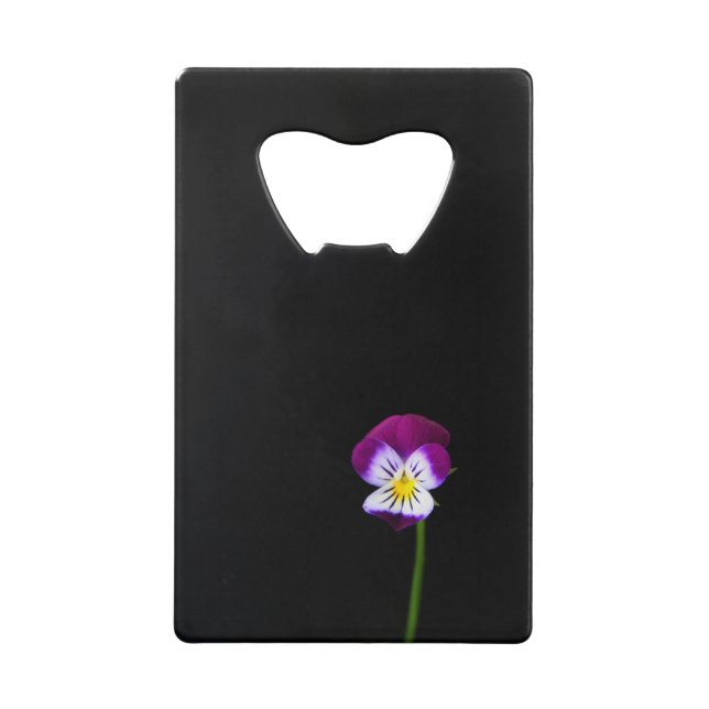 Violet Blume bocna Geldbeutel Flaschenöffner (Vorderseite)