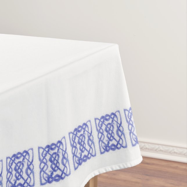 VIOLET CELTIC KNOT 52x70 Tabletten Tischdecke (Beispiel)
