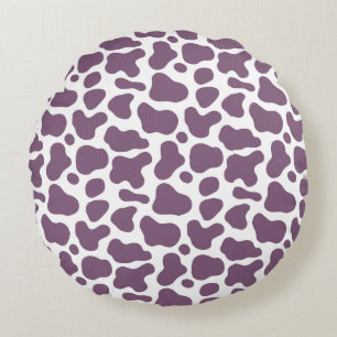 Violet Cow Rundes Kissen