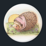 Violet den Igel Magnet<br><div class="desc">Copyright Christina Siravo Illustration 2010 besuchen Sie meinen Lehrshop: bluebirdiesinger.etsy.com</div>