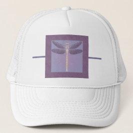 Violet Dragonfly Truckerkappe