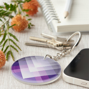 Violet et blanc