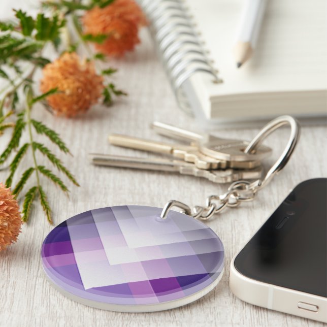 Violet et blanc (Devant droit)
